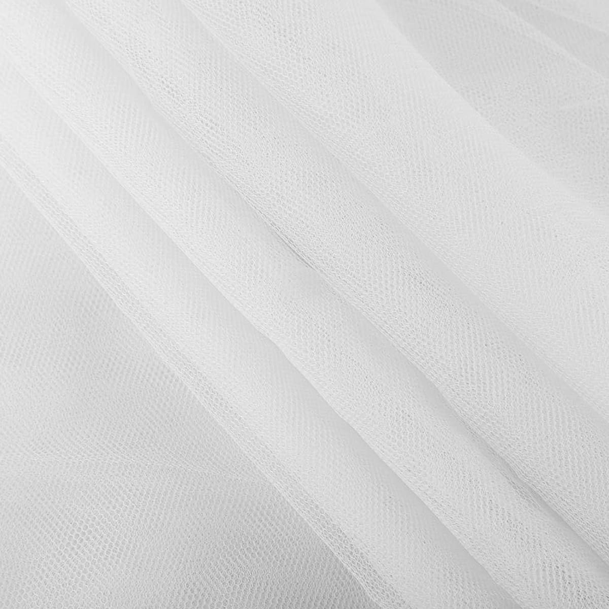 1.2M Wide Bed with White Extra Dense Quadrant Protection Mosquito Net,Dormitory Double Bed Cover Dense Insect Net for Camping,Family,Dormitory,Housing Bed Bug Protection (L:1.9m*W:1.2m)